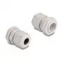 Kaablitihend M20 DELOCK, plastik, hall, 10 tk pakk
