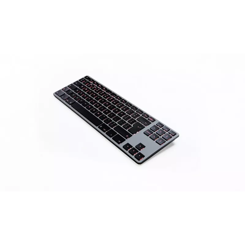 Klaviatuur alumiinium Mac Tenkeyless RGB Space Gray