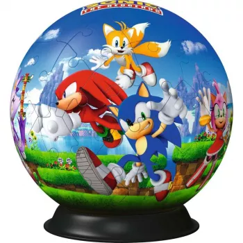 3D puslepall Ravensburger Sonic the Hedgehog, 72 tk, mudel 11592
