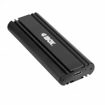 SSD-korpus IBOX HD-07 1x M.2 draivile, USB 3.2 Gen 2 (10 Gbit/s), USB-C, must