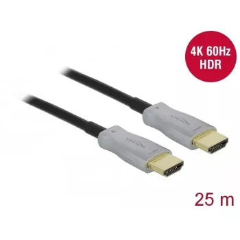 Aktiivne optiline kaabel HDMI 4K 60 Hz 25 m DeLOCK 85016