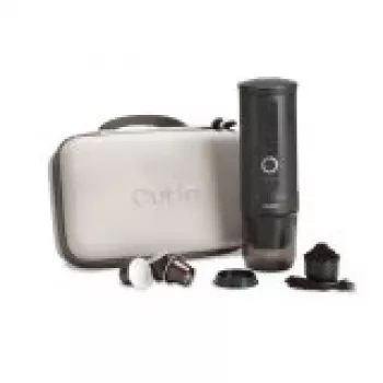 Outin Nano 7500mAh kaasaskantav kohvimasina komplekt (hall) + kaitseümbris