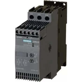 Siemens pehme käiviti mootori võimsus 400 V juures 15 kW mootori võimsus 230 V juures 7,5 kW 400 V/AC nimivool 32 A 3RW3027 (3RW3027-1BB14)