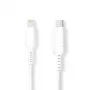Nedis 2m USB-C Lightning kaabel iPadile, iPhone'ile, iPodile, valge