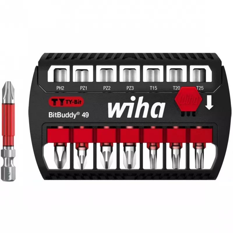 Bitikomplekt Wiha BitBuddy TY 49 mm