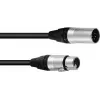 PSSO XLR 5-kontaktiline DMX-kaabel 5 m Neutrik-pistikutega