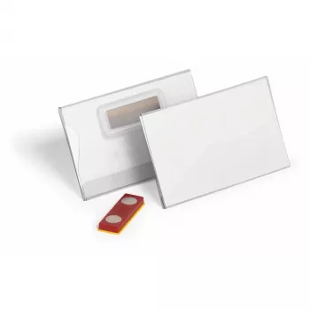 Rinnamärgihoidja Durable 824419 Plastik Rõhtpaigutus 9x5.4 cm