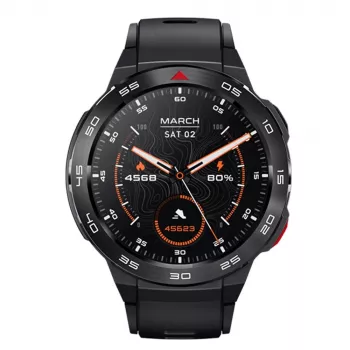 Mibro GS Pro nutikell GPS-positsioneerimisega 1,43-tolline AMOLED HD-ekraan 5ATM veekindlus Bluetooth-kõne spordi naistele meestele nutikellad
