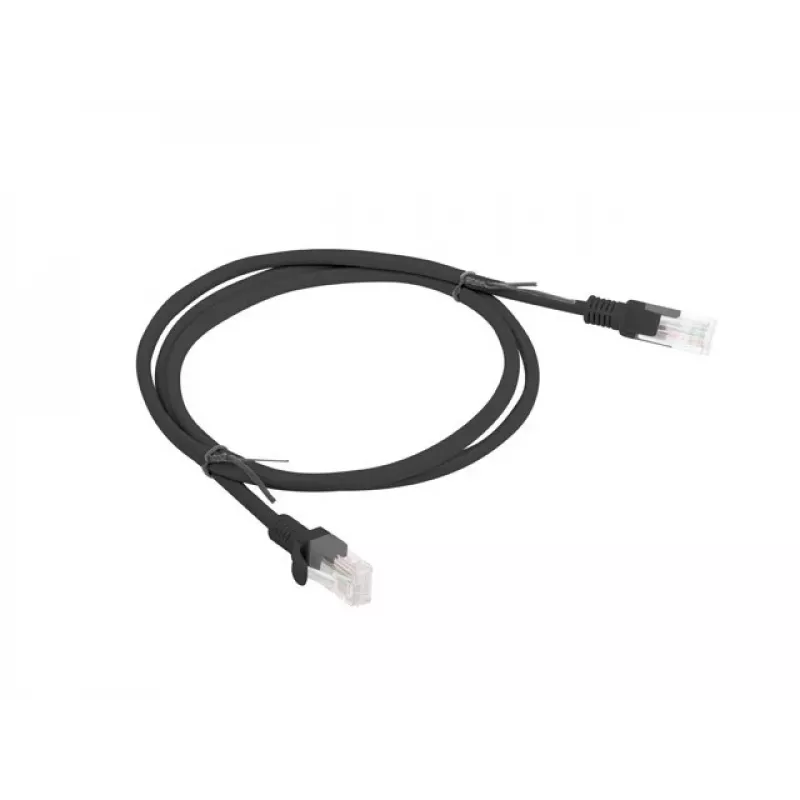 Võrgukaabel LANBERG PCU6-10CC-0100-BK RJ-45 Cat6 1 m Must U/UTP