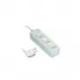 Liigpingekaitse REV 512342555 valge 3 vahelduvvoolupistikut 250 V 1,4 m