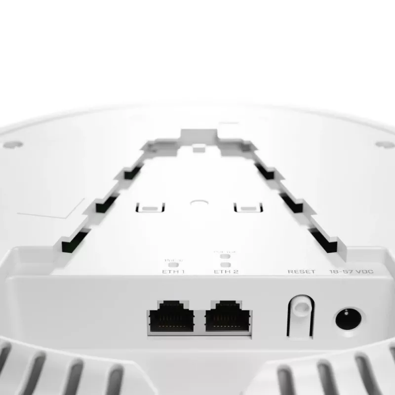 Pääsupunkt MikroTik cAP ax laekinnitus Wi‑Fi 6 kaheriba 2,4 GHz/5 GHz, 1774 Mbps, 2x RJ45, IP20, RouterOS