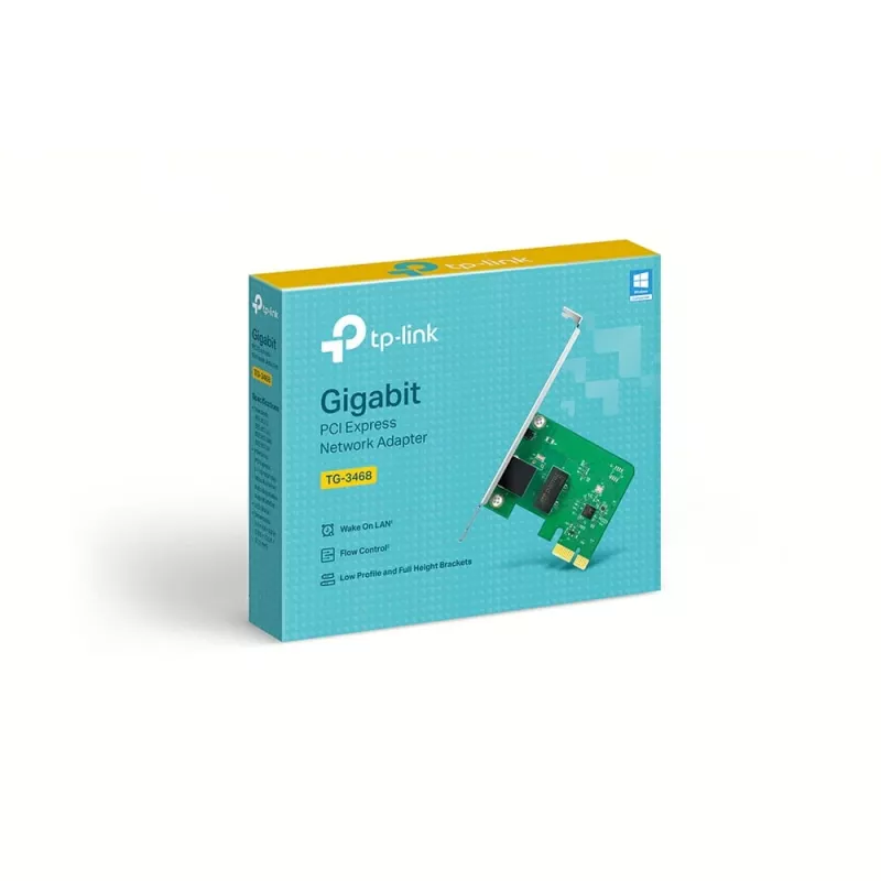 TP-LINK TG-3468 võrgukaart ja adapter