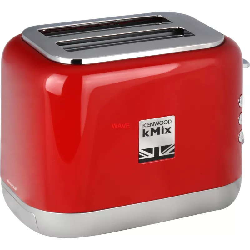 Röster Kenwood TCX751RD 2-viiluline 900 W, metallkorpus, punane, 160×272×257 mm