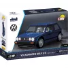 Cobi Volkswagen Golf GTI (1976–1983) ehituskomplekt, sinine, 1:35, 68 detaili
