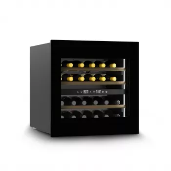 Sisseehitatud veinikelder Caso WineDeluxe WD 24 — mahutavus 24 pudelit, energiaklass F, must