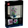 LEGO botaaniline ehituskomplekt Hibiscus lill 10372 – 660 tükki, väljapanekumudel, 250×360×130 mm