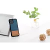 Nutitelefoni ümbris man and wood iPhone 11 Pro jaoks — teksamust