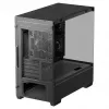 PC Midi Tower DeepCool CG380 3F — must, 235×437×451 mm, toetab 2x120 mm külg- + 1x120 mm tagaventilaatorit, alumine toiteplokk, 2.5 tolli/3.5 tolli kõvakettad