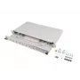 Patch panel Lanberg FOP1-12SS-LDS hall ABS Steel 19 inch