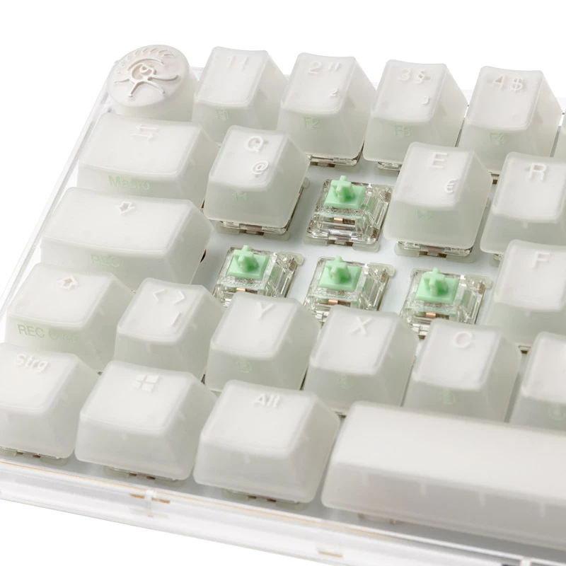 Ducky One 3 SF klaviatuur mängimiseks USB valge