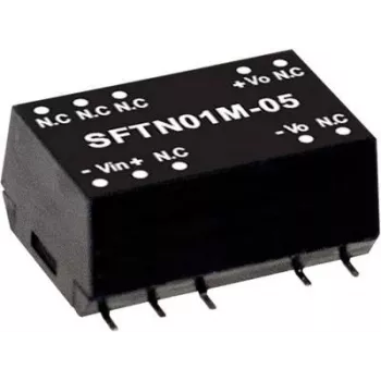 Toiteadapter MEAN WELL SFTN01L-12 1W 12V Sisend 4,5–5,5V