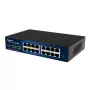 Hallatav kommutaator ALLNET 112534 L2 Gigabit Ethernet 16 porti 19U Must
