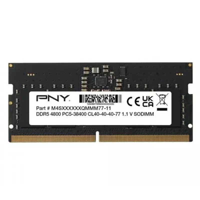 Sülearvuti mälu PNY DDR5 16GB SODIMM 4800