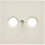 Jung Cover Plate TV-, Radio-Socket Outlet LS 990, LS design, LS plus kreemikasvalge LS 990 TV (LS 990 TV)