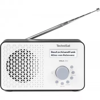 TV-vastuvõtja TECHNISAT VIOLA 200 valge/must HD DVB‑S2