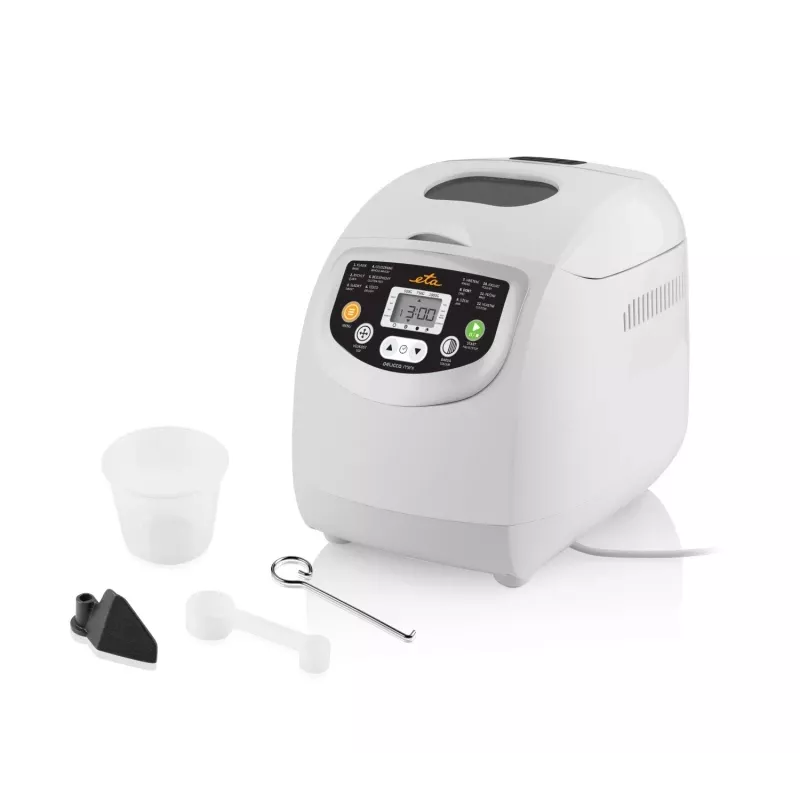 Leivaküpsetaja ETA DELICCA 600 W, max 1 kg päts, valge, programmid: gluteenivaba, magus, valge, täistera