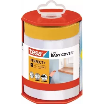 tesa Easy Cover Perfect+ 56570-00000-00 kattekile kollane, läbipaistev (P x L) 33 m x 550 mm 1 tk (56570-00000-00)