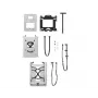 Salvestusseadme salv Lenovo 4XF1M24243 Full Tower Must roostevaba teras