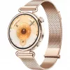 Nutikell HUAWEI WATCH GT6 1,32-tolline AMOLED, 41 mm, roostevaba teras, kuldne, Milano võrgust rihm, IP69, 14-päevane aku