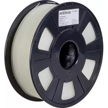 Renkforce RF-4511200 3D-printimismaterjal polüpiimhape (PLA) läbipaistev 1 kg (RF-4511200)