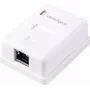 Renkforce võrguadapter pinnale paigaldatav CAT 6 1 port valge (RF-4541182)
