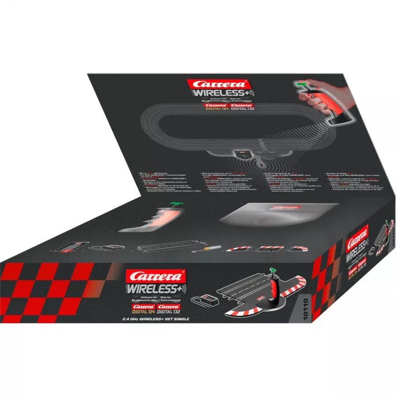 Juhtmevaba komplekt Single Carrera Toys 20010110 must
