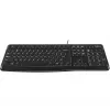 Logitech K120 klaviatuur USB QWERTY hispaania must (920-002499)