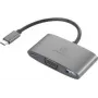 Renkforce USB-C®, VGA adapter [1x USB-C® pistik - 1x USB-C® pesa (toiteedastus), VGA-pesa, USB 3.2 Gen 1 A-tüüpi pesa (USB 3.0)] RF-HUB-151 (RF-4754992)