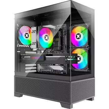 Miditower ATX korpus ilma toiteplokita XG172 Xilence