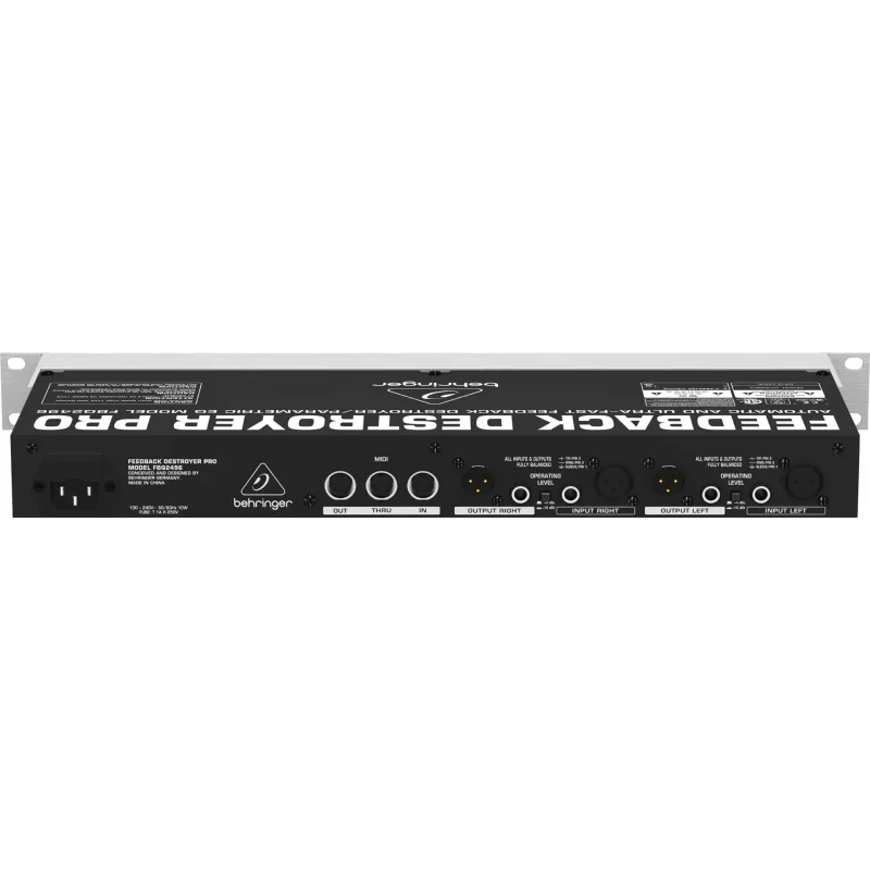 Behringer FBQ2496 heliekvalaiser