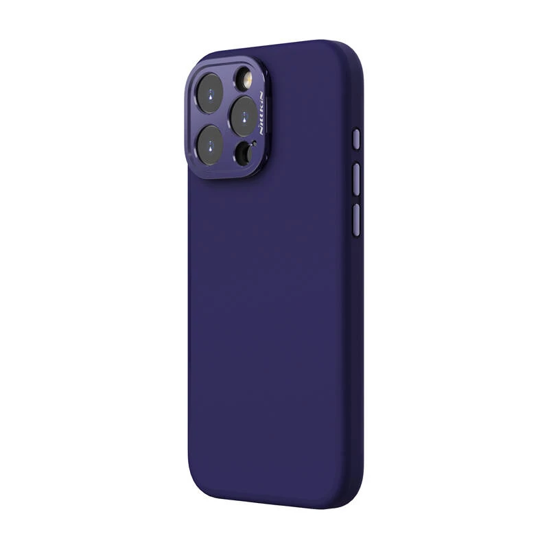 Telefonikott Nillkin LensWing Magnetic iPhone 16 Pro Maxile — lilla, magnetiline kinnitus, täpsed väljalõiked