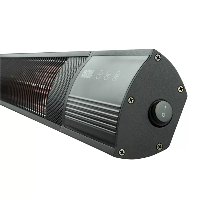 TunaBone | Elektriline seinale paigaldatav infrapuna terrassisoojendi | TB2580W-01 | Terrassisoojendi | 2500 W | Võimsustasemete arv 3 | Sobib kuni 25 m² ruumidele | Must | IP55