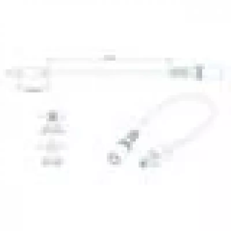 Toitekaabel TELTONIKA PR2PD01B, 0,1 m, 4-kontaktiline, must