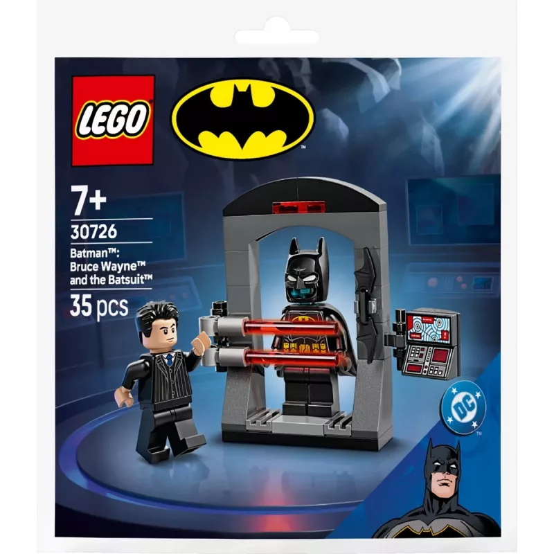 Bricks Super Heroes 30726 Batman: Bruce Wayne ja Batsuit