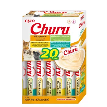 INABA Churu Variety box Chicken - kassimaius - 20 x 14g