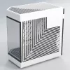HYTE Y60 Midi Tower must, valge