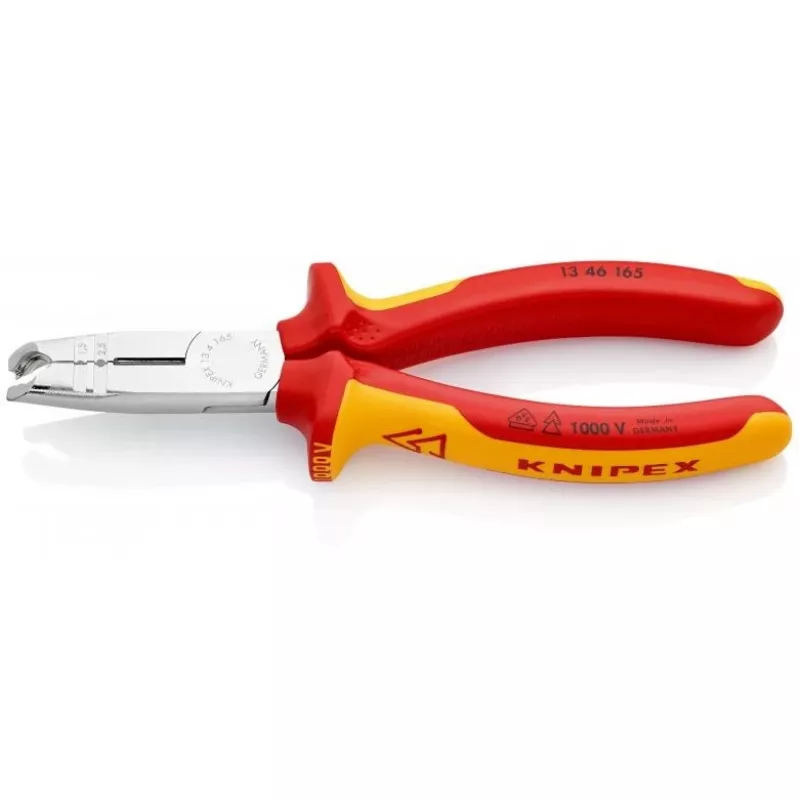 Knipex 13 46 165 kaablieemaldaja punane, kollane