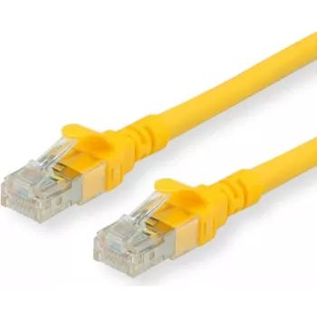 ROLINE - paigalduskaabel - RJ-45 (M) to RJ-45 (M) - 5 m - UTP - CAT 6a - halogeenivaba, vormitud, keerutatud - kollane (21.15.2725)