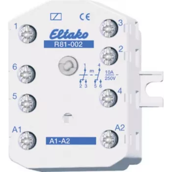 Eltako Electronics lülitusrelee süvistatavaks/pindpaigalduseks 2U 10A R81-002-230V (81002430)