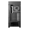 PC korpus DeepCool CG580 4F Midi Tower — ATX/ITX/MicroATX, karastatud klaas, 3×120mm+1×120mm ventilaatorid, 2×3.5-tolline ja 2×2.5-tolline, USB-A×2 USB-C×1, must